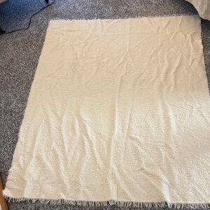 Restoration Hardware Cream Cashmere’s Throw Blankets